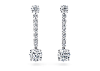 Round Diamond Drops