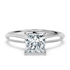 Classic Princess Cut Diamond Solitaire Ring