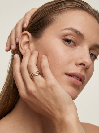 Bezel Diamond Band Ring