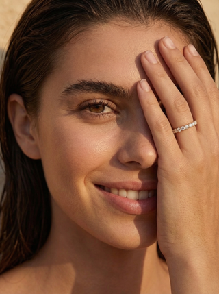 Diamond Pavé Band Ring